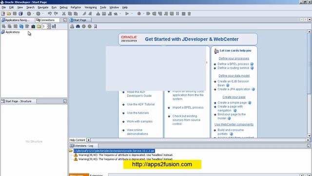 Configure your JDeveloper for OA Framework Release 12 смотреть онлайн