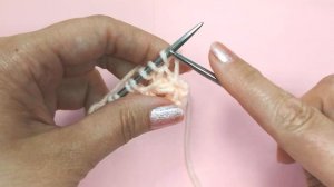 Индивидуальность в вязании. Ажурная кайма (отделка) манжеты спицами.  №203