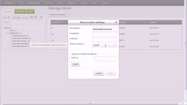 MODX - Google Maps Store Locator component смотреть онлайн