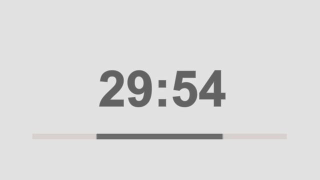 60 Minute Countdown Timer With Signal / 1 Hour Timer