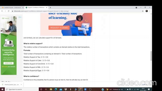Apriori Algorithm смотреть онлайн