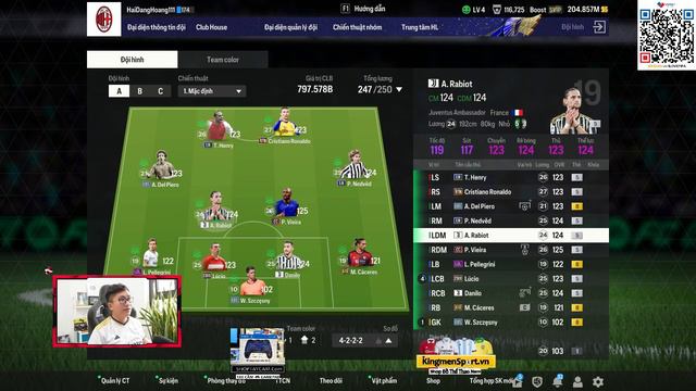 I Love Cầm 700 Tỷ Xây Dựng Đội Hình Juventus Mạnh Nhất FC Online Mới 2024: RONALDO, HENRY, NEDVED смотреть онлайн