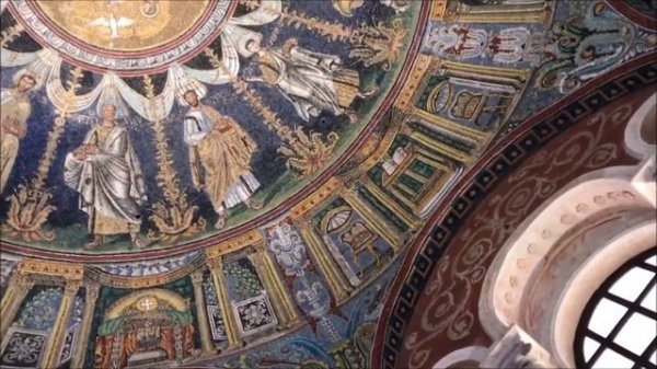 Ravenna. Mausoleum Dante and Galla Placidia . Равенна. Мавзолеи Данте и Галлы Плацидии.