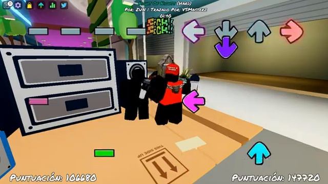 Funky Friday/roblox Song:Night of Night смотреть онлайн