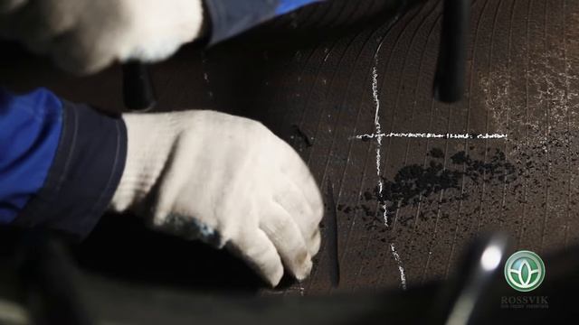 Одноэтапный ремонт боковой части грузовой шины 385/65 R 22.5 (метод горячей вулканизации) смотреть онлайн