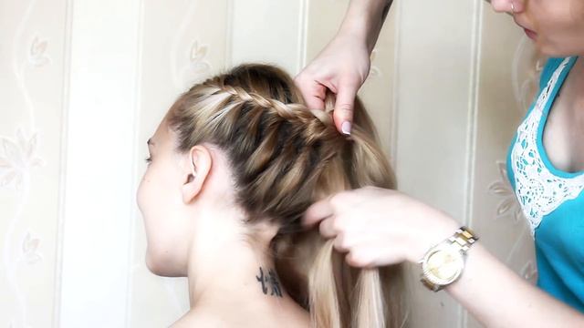 три простые и летние прически на каждый день) Легкие прически смотреть онлайн