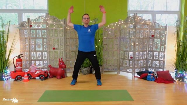 Home Workout #157: Cardio Workout mit Dirk | 60 min смотреть онлайн