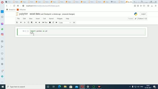 impot excel data in python pandas смотреть онлайн
