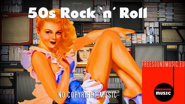 Rock Around The Block no copyright 50s Rock n Roll, royalty free vintage music смотреть онлайн