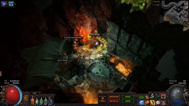 Underground City Hideout - Path of Exile Betrayal league смотреть онлайн