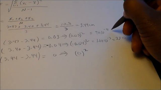 How to Calculate Standard Deviation (Uncertainty) for Measured Values смотреть онлайн