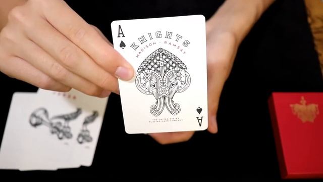 Ellusionist Blood Knights Playing Cards - Deck Review смотреть онлайн