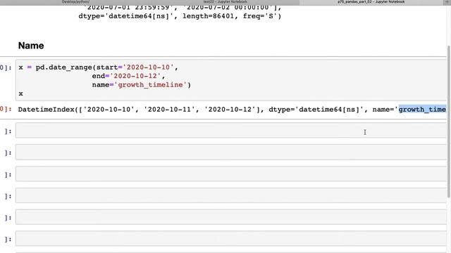 #75: Pandas (Part 52): Create Timestamp in Python using pd.date_range() | Tutorial смотреть онлайн
