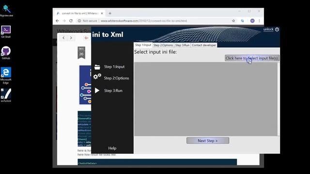 how to convert ini to xml смотреть онлайн