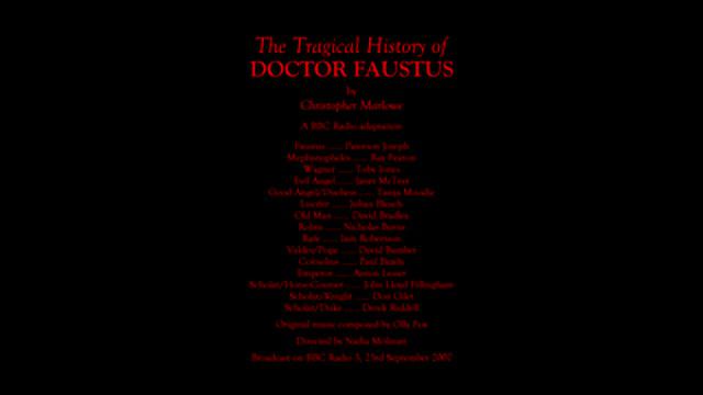 Doctor Faustus, by Christopher Marlowe, 2007 BBC Radio Production starring Paterson Joseph смотреть онлайн