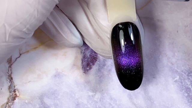 ? НОВОГОДНИЙ ДИЗАЙН НОГТЕЙ ? Кошачий глаз и силуэты ?Подробный урок artnikitina.ru смотреть онлайн