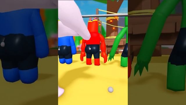 Банбалина и РАДУЖНЫЕ ДРУЗЬЯ играют в гольф #Shorts смотреть онлайн