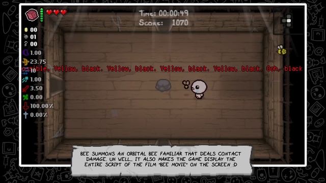 Passive Items Showcase Part 5/5 - The Binding of Isaac: WhyBirth (Mod) смотреть онлайн
