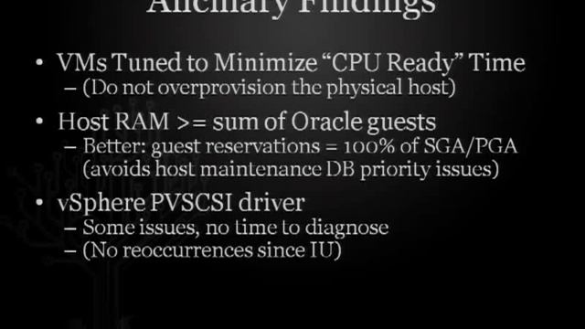 VMware world EA8700-Oracle on vSphere - Re-Platforming Tier 1 Oracle Databases from UNIX to vSpher смотреть онлайн
