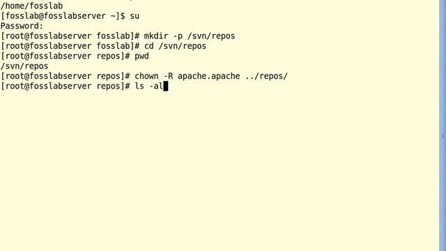 step 2 configuration of the subversion repository смотреть онлайн