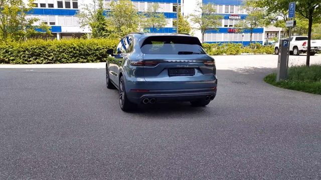 2018 Porsche Cayenne S Biskaya Blau Metallic CODE 4A смотреть онлайн