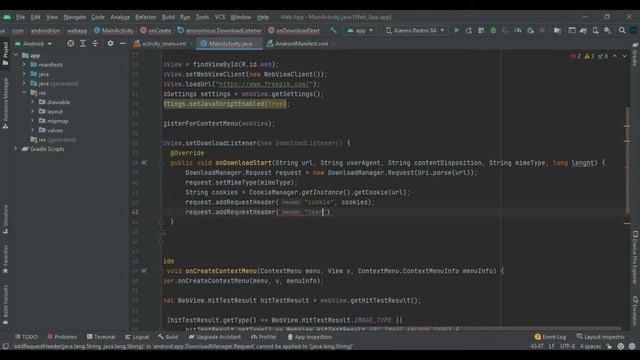 Tutorial Cara Membuat WebView Download File di Android Studio смотреть онлайн