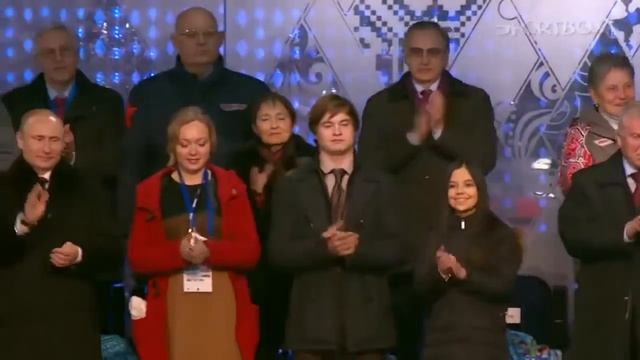 Выход сборной России на церемонии открытия Олимпиады Сочи, 07 02 14 смотреть онлайн