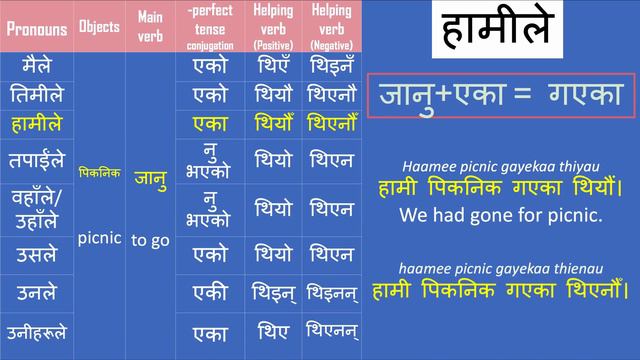 #21 Learn Nepali for Beginners | Past PerfectTense in Nepali | पूर्ण भूत काल смотреть онлайн