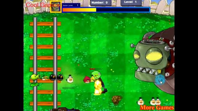 Angry Birds vs Plants vs Zombies part 2 - Best Games For Kids смотреть онлайн