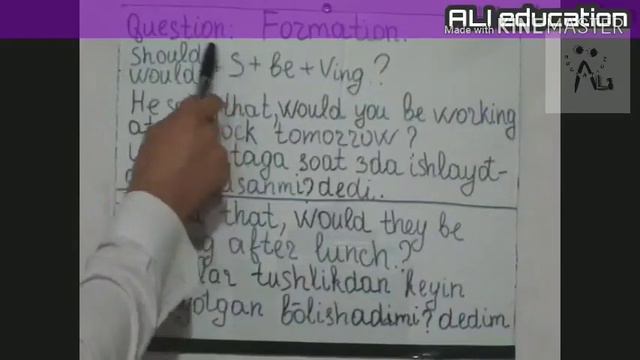 Future continuous in the past- O'tgan kelasi davom zamoni. Lesson-18 смотреть онлайн