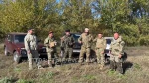 На передке…..