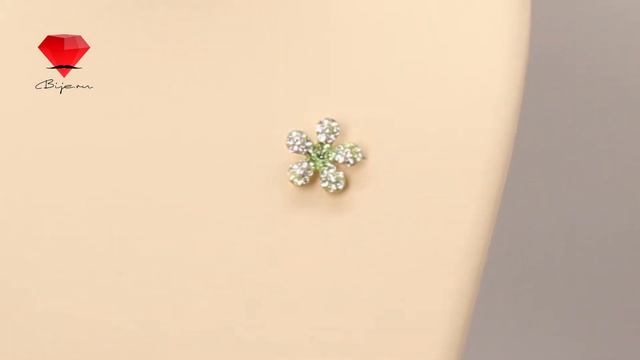 Bije.ru: Брошь с покрытием золотом и кристаллами Swarovski Claribel (Кларибел) смотреть онлайн