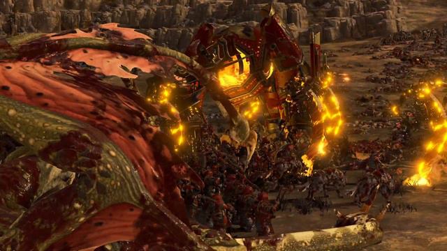 BEASTMEN vs CHAOS DWARFS - Total War Warhammer 3 epic cinematic batttle смотреть онлайн