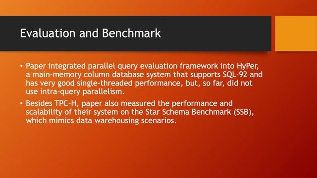 P47 | Morsel-Driven Parallelism: A NUMA-Aware Query Evaluation Framework for the Many-Core Age смотреть онлайн