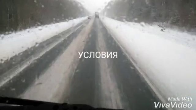 Родился в рубашке!!!Решил обогнать фуру! смотреть онлайн