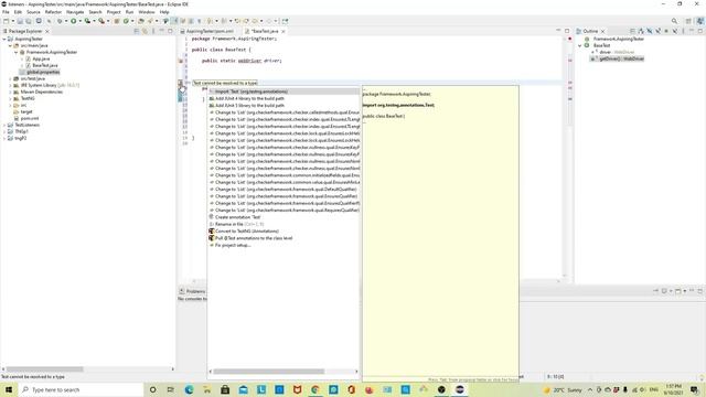 how to read data from properties file/ selenium 4/testNG framework смотреть онлайн