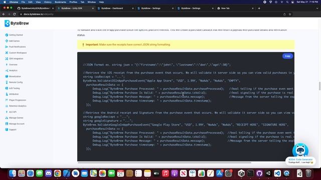 How to get Unity Server-Side In-App Purchase Validation in in 6 Minutes! | ByteBrew смотреть онлайн