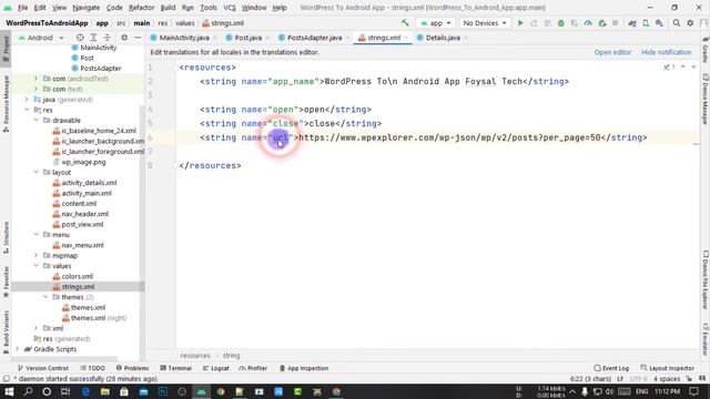 Convert WordPress Blog to Android App Using JSON API | Android Studio || Bangla смотреть онлайн
