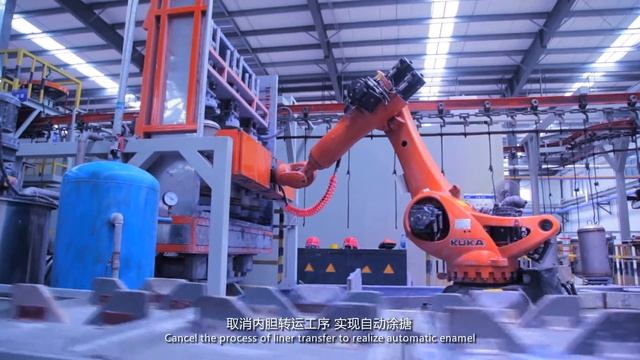 Завод Haier. Производство электрических накопительных водонагревателей. смотреть онлайн