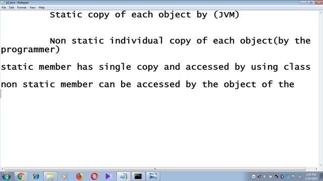 How Can Static and Non Static Member Access in JAVA with Source Code смотреть онлайн