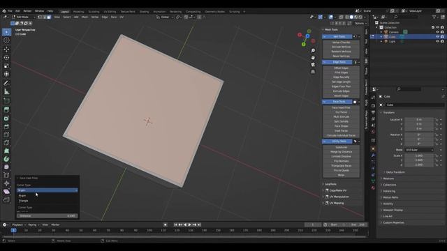 Blender 3.4 Hidden Features: Edit Mesh Tools смотреть онлайн