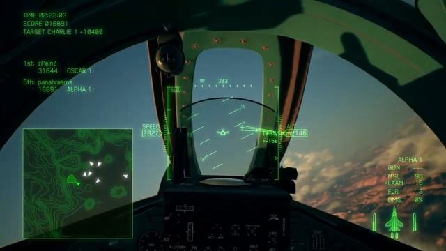Ace Combat 7| Multiplayer| MiG-31B LAAM смотреть онлайн