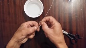 Как привязать вертлюжок к леске. Узел двойной клинч