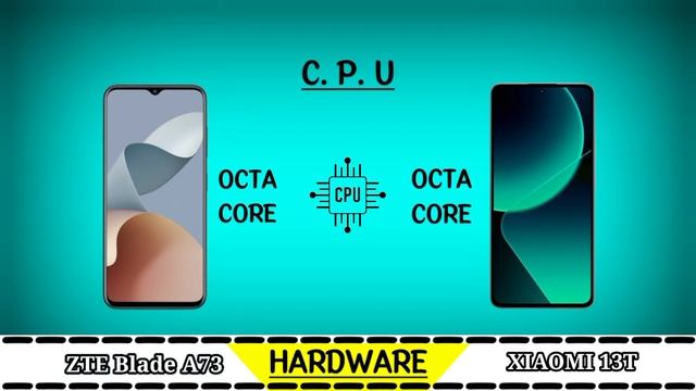 ZTE Blade A73 VS XIAOMI 13T