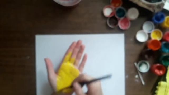 Мастер-класс "Рисуем ладошкой" смотреть онлайн