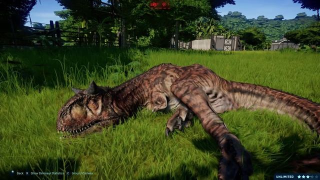Jurassic World Evolution - T-Rex & Carnotaurus Breakout & Fight! (1080p 60FPS) смотреть онлайн