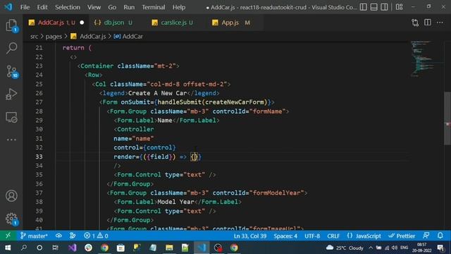 Part-4|ReactJS(v18) | Redux Toolkit | State Management | CRUD Example смотреть онлайн