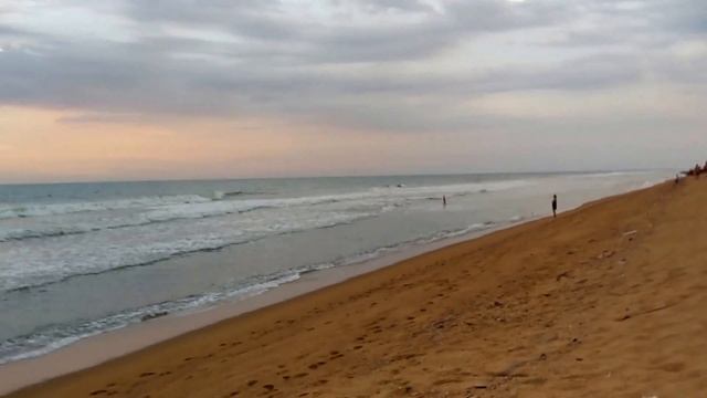 Закат в Калутаре Шри-Ланка смотреть онлайн