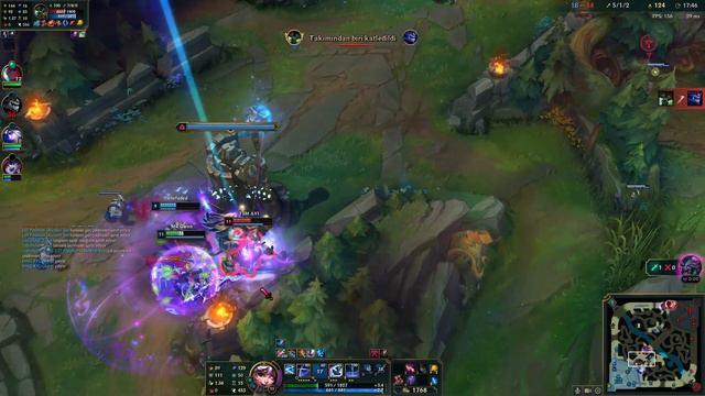 EKİPLE İLK DEFA GWEN JUNGLE DENEDİM (LEAGUE OF LEGENDS) смотреть онлайн