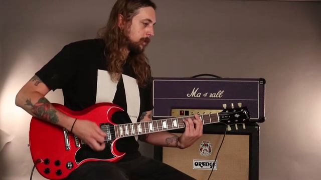 2018 Gibson Custom Shop Les Paul Sg Standard Red Sparkle смотреть онлайн